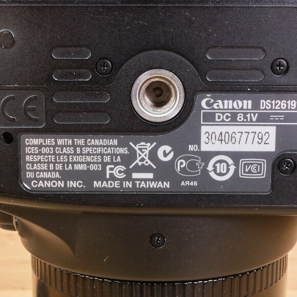 Canon EOS Rebel XS 10.1MP DSLR Camera / Canon EF 35–80mm f/4–5.6 Lens / tested - Picture 9 of 9